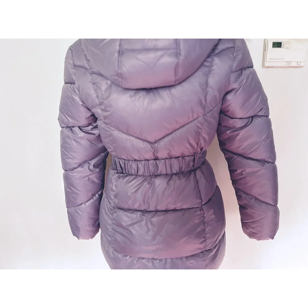 Michael Kors Stadium Belted Puffer Coat